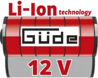 Li-Ion 12 Volt (Rot) - GDE Akku Deltaschleifer DSA 12-201-24 - 58802